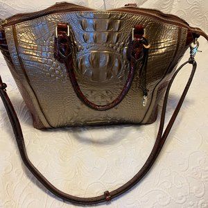 Brahmin Large Leather Duxbury Satchel